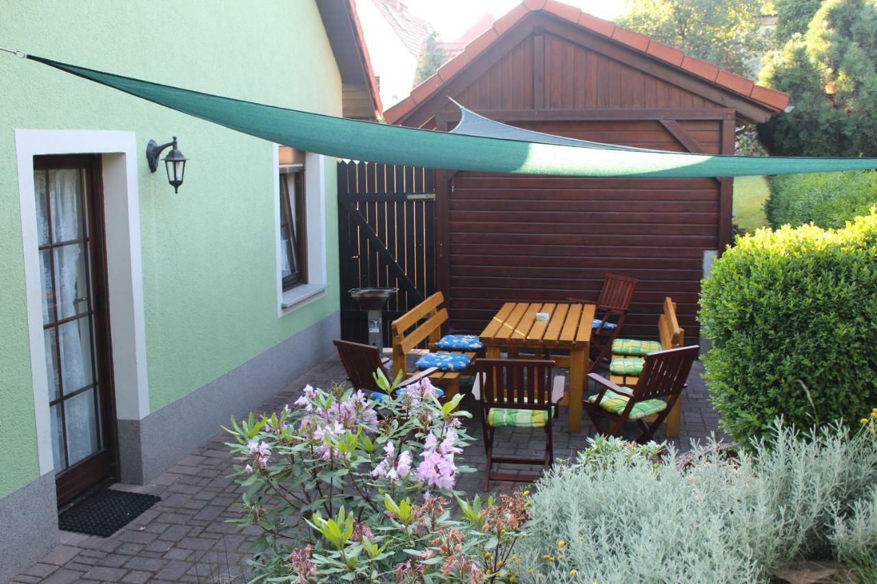 Ferienwohnung "An Der St. Ludmila" Crostwitz Eksteriør bilde